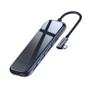 Hub chuyển đa năng Baseus Superlative Multifunctional 5 in 1 (Type-C to 3xUSB3.0+HDMI+PD) - HLB460
