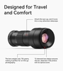 Lens Apexel TeleMacro 6X Zoom Telephoto & Macro Lens 2 IN 1 đa năng chính hãng