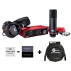 Kit full Combo bộ thu âm chuyên nghiệp Focusrite Scarlett 2i2 Studio Pack (Gen 3) chính hãng