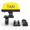 Đèn gắn ghi đông xe máy, xe đạp, mũ bảo hiểm kiểu dáng Taxi có tích hợp còi HLT52 chống thấm nước