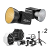 Ulanzi 40W Portable LED Video Light Bundle - Bộ kit đèn nhỏ gọn cho Livestream / Podcast / Steam HLS-01