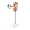 Ulanzi JJ02 white chân tripod mini đa năng dành cho điện thoại tích hợp điều khiển bluetooth