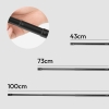 Ulanzi ZJ08 Mic Boom Pole Arm kéo dài tối đa 1M chất liệu hợp kim
