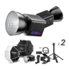 Ulanzi 40W Portable LED Video Light Bundle - Bộ kit đèn nhỏ gọn cho Livestream / Podcast / Steam HLS-01