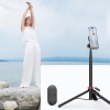Ulanzi MT-84 chân tripod kết nối magsafe tích hợp remote bluetooth chiều cao 147cm