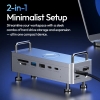 Trạm kết nối vỏ SSD hỗ trợ 8TB Docking station Ulanzi QT03 tương thích đa nền tảng chính hãng