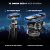 Bộ Kit Cedar MQ45 YC Onion 45mm Quick Release kèm tấm Plate chính hãng