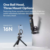Đầu Ball Head Ulanzi EA05 3 in 1 cho máy quay Action 6/Nano và tích hợp từ tính cho điện thoại chính hãng