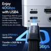 Trạm kết nối vỏ SSD hỗ trợ 8TB Docking station Ulanzi QT03 tương thích đa nền tảng chính hãng