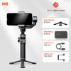 Gimbal chống rung cho điện thoại smartphone Hohem iSteady M6 FullKit có đèn - Với AI từ tính thông minh chính hãng