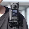 Khung bảo vệ Insta360 ONE X3 SKU 3197 bằng kim loại Ulanzi có tích hợp ngàm mở rộng gắn đèn và micro