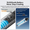 Tay cầm pin Ulanzi MA93 dung lượng 10000mAh màn hình LCD và giao diện vít 1/4” cho máy quay hành động chính hãng