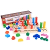 Bộ đồ chơi ghép gỗ sáng tạo cho bé Montessori HL795 - Ghép hình khối cho bé