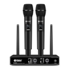 DU2002 UHF Wireless Microphone（2 Handheld Mic）