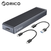 Dock hộp box SSD M2 NVME Orico M2PJ M2PJM - Chuyển ổ cứng SSD M.2 PCIe/SATA sang USB Type-C