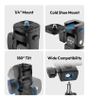 Bộ mount giá đỡ chuyển đổi Ulanzi LA04 tích hợp ngàm coldshoe và tấm tháo nhanh cho chân đèn chính hãng