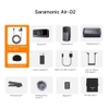 Saramonic Air 01 micro không dây siêu nhẹ 2 TX 1 RX tích hợp màn hình màu 1,05 inch chính hãng