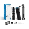 Lens Enhanced Apexel 20-40x New Kit kèm Tripod + Kẹp Grip 17mm chính hãng