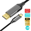 Dây Cáp Type C To DP DisplayPort 4K 60Hz Thunderbolt 3 Dài 1.8M HL151