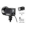 Ulanzi C60 60W Bi-Color Rechargeable COB Light tích hợp pin Handheld cầm tay cho Gimbal / Livestream / Studio chính hãng