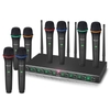 AU-800 UHF 8Channel Wireless Microphone System