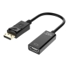 Cáp chuyển DP DisplayPort sang HDMI âm dài 20cm - Hỗ trợ 4K 30Hz HL1223