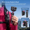 Gậy selfie mini Ulanzi MT55 SnapGo dùng cho DJI Action6/Nano và Insta360 Go Ultra chính hãng
