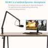 Saramonic SR-BV1 Cardioid Dynamic Desktop Studio Microphone for Live Streaming Bodcasting Podcasting Recording Studio Youtube