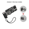 TELESIN Master Grip bộ tay cầm chụp hình cho điện thoại iPhone17 Pro/Pro max kết nối từ tính chính hãng