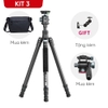 Ulanzi MT60 Chân Tripod chụp hình đa năng - Cao tối đa 1.62m độ chịu tải 10kg chắc chắn