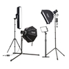 Bộ kít combo lighting studio Livestream/ Quay/ chụp sản phẩm mỹ phẩm chính hãng cao cấp