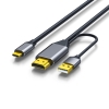 Cáp chuyển đổi HDMI to Type C 4K@60Hz cho màn hình di động, PS5, Xbox, kính thức tế ảo Air HL140