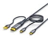Cáp chuyển đổi HDMI to Type C 4K@60Hz cho màn hình di động, PS5, Xbox, kính thức tế ảo Air HL142