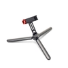 Bộ kit làm Vlog bằng điện thoại Mini Tripod AHL179 đi kèm với ngàm kẹp điện thoại tích hợp 2 ngàm Coldshoe