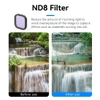 Telesin S5-FLT-12-TGP Bộ Filter ND8/ND16/ND32 khung hợp kim cao cấp dành cho GoPro Hero 13 Camera