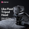 Đầu Tripod Ulanzi U190 II Uka Fluid Head đế tháo lắp nhanh cho máy ảnh DSLR tải trọng 4KG