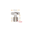 Phụ kiện đế khóa ốc vít ren 1/4, 3/8 cho máy ảnh