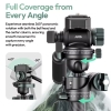Ulanzi JJ06 Chân máy du lịch Travel Tripod Carbon Fiber / Cột giữa 2 phần chính hãng