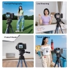 Ulanzi TT39 tripod siêu nhẹ tích hợp sẵn ngàm kẹp và túi đựng tải 3Kg Cao Max 155cm chính hãng