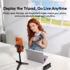 Gậy selfie mini Ulanzi JJ21 2 in 1 kiêm chân máy để bàn với điều khiển từ xa 10M dành cho điện thoại chính hãng