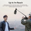 Ulanzi ZJ08 Mic Boom Pole Arm kéo dài tối đa 1M chất liệu hợp kim