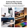 Ulanzi DT580 đầu đọc thẻ SSD M.2 NVMe 80Gbps với tích hợp quạt làm mát dành cho SSD M.2 M-Key / B & M Key 2280