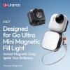 Đèn led Ulanzi IN07 Magnetic Mini Light từ tính - Led Selfie cho Insta 360 Go Ultra chính hãng
