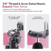 Chân máy mini tháo lắp nhanh Ulanzi MA37 dành cho DJI Osmo Action 6 / Osmo Nano chính hãng
