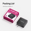 Adapter Ulanzi RH-PD100W cốc sạc dành cho đèn Ulanzi C01/EC65/L023 L024/C60/C60RGB AL60/AL120 VL360 cao cấp công xuất 100W