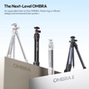 Travel Tripod Ulanzi Ombra Ying II White chính hãng - Cao Max 1.56M tích hợp tấm Uka tháo nhanh tải 10Kg