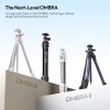 Tripod Ulanzi Ombra Ying II Black chính hãng - Cao Max 1.56M tích hợp tấm Uka tháo nhanh tải 10Kg