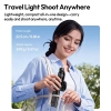 Gậy selfie mini Ulanzi TT86 tích hợp kẹp và kết nối từ tính dành cho điện thoại đi kèm nút bấm bluetooth chính hãng