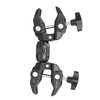 Ulanzi R096 Double Super Clamp - Kẹp càng cua đa năng 2 đầu xoay 360 độ cho Studio
