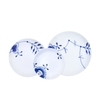 Bộ 3 đĩa Royal Copenhagen, họa tiết Blue Mega 11cm-13cm-15cm